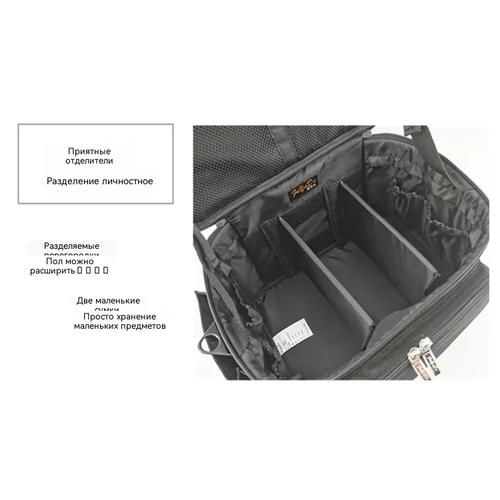 Professional Makeup Organizer Bag Large Capacity for Hair Tools & Cosmetics Travel Storage Case