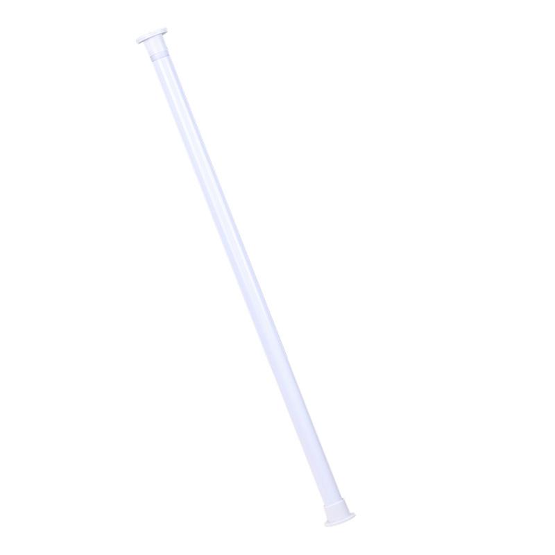 Retractable No-Punch Clothes Drying Rod for Balcony/Bathroom - Multi-Use as Drying or Curtain Rod.