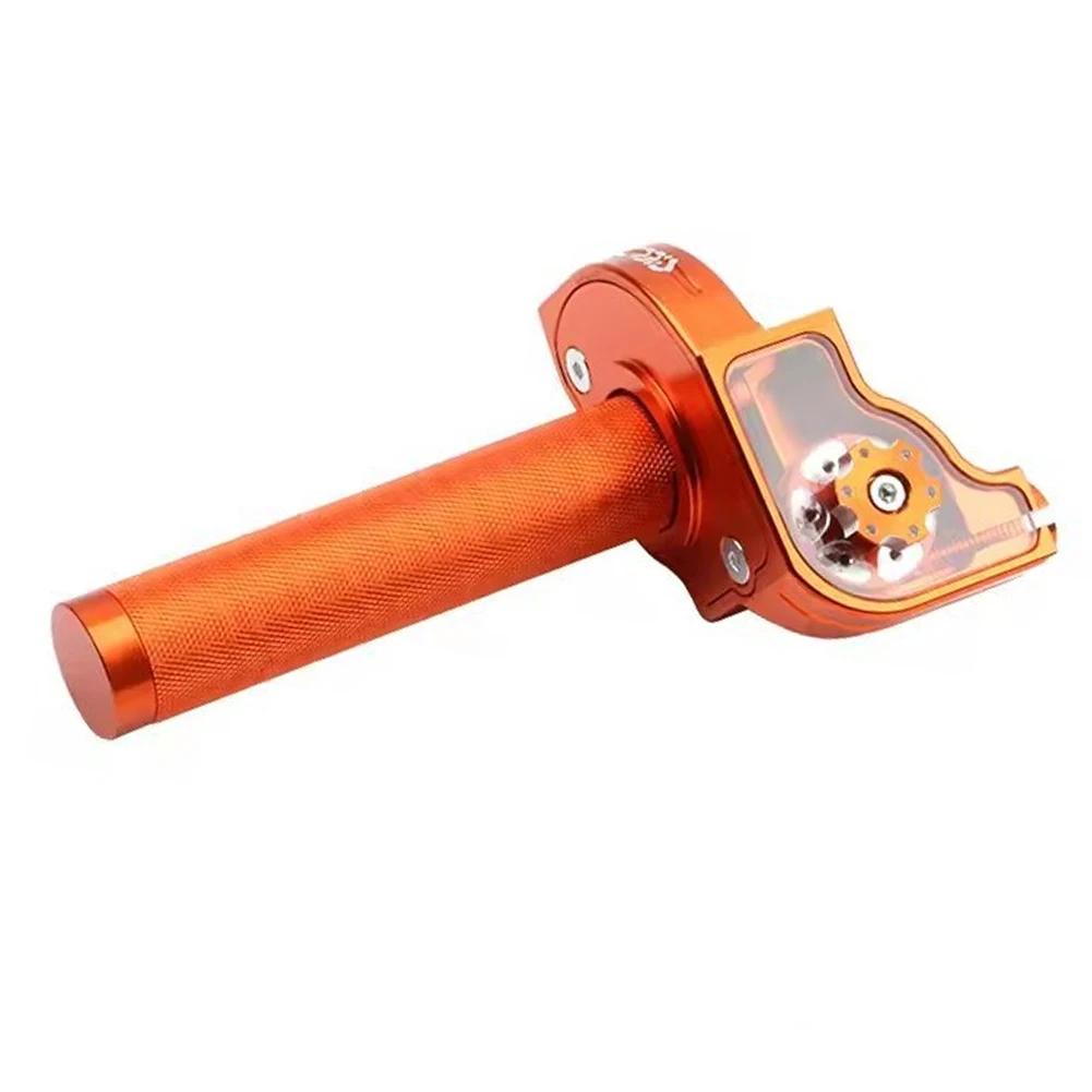 22mm Universal Motorcycle Adjustable Handlebars Moped Scooter Bike CNC Throttle Twist Grips For Moped Scooter Bike M10*1.5