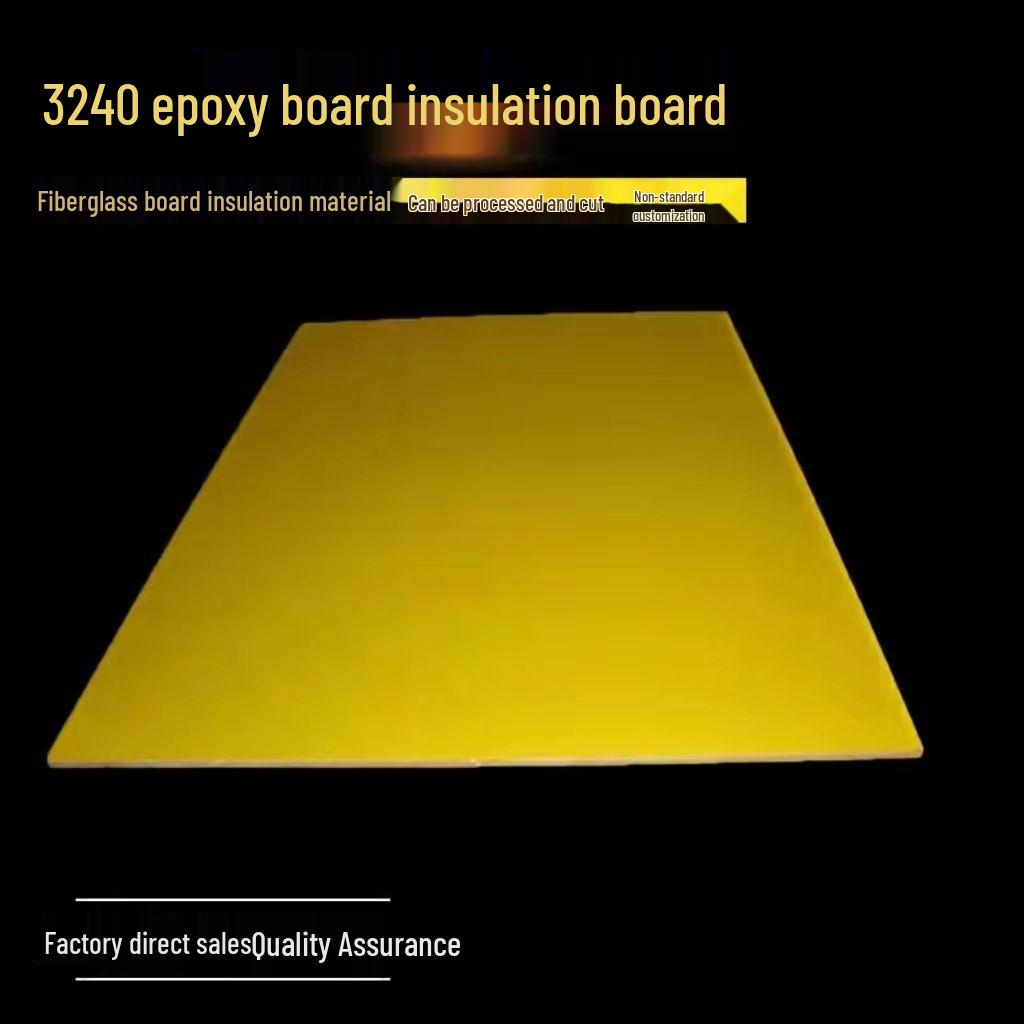 3240 Epoxidharz-Glasfaserplatte: Hitzebeständige, wasserdichte, korrosionsschützende Isolierplatte für das Gravieren und Schneiden von Lithium-Batterien.