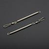 10Pcs High Strength Snap Swivels Rolling Connector Tackle Stainless Steel Fishing Barrels Swivels Safety Snaps Swivels