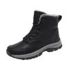 Men's Winter High-Top Snow Boots: Outdoor Plus Size Cotton Sneakers
