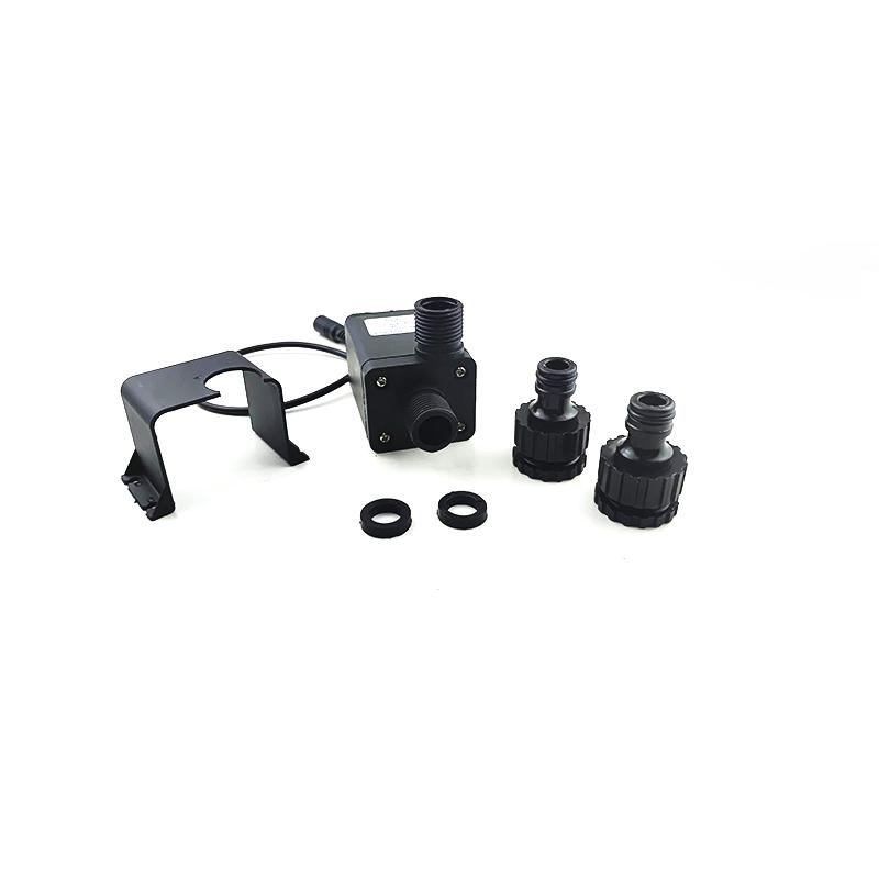 DC12V 24V 1/2 Male Thread Silent Micro Circulation Submersible Pump DC Centrifugal Booster Brushless Pump with Quick Connection