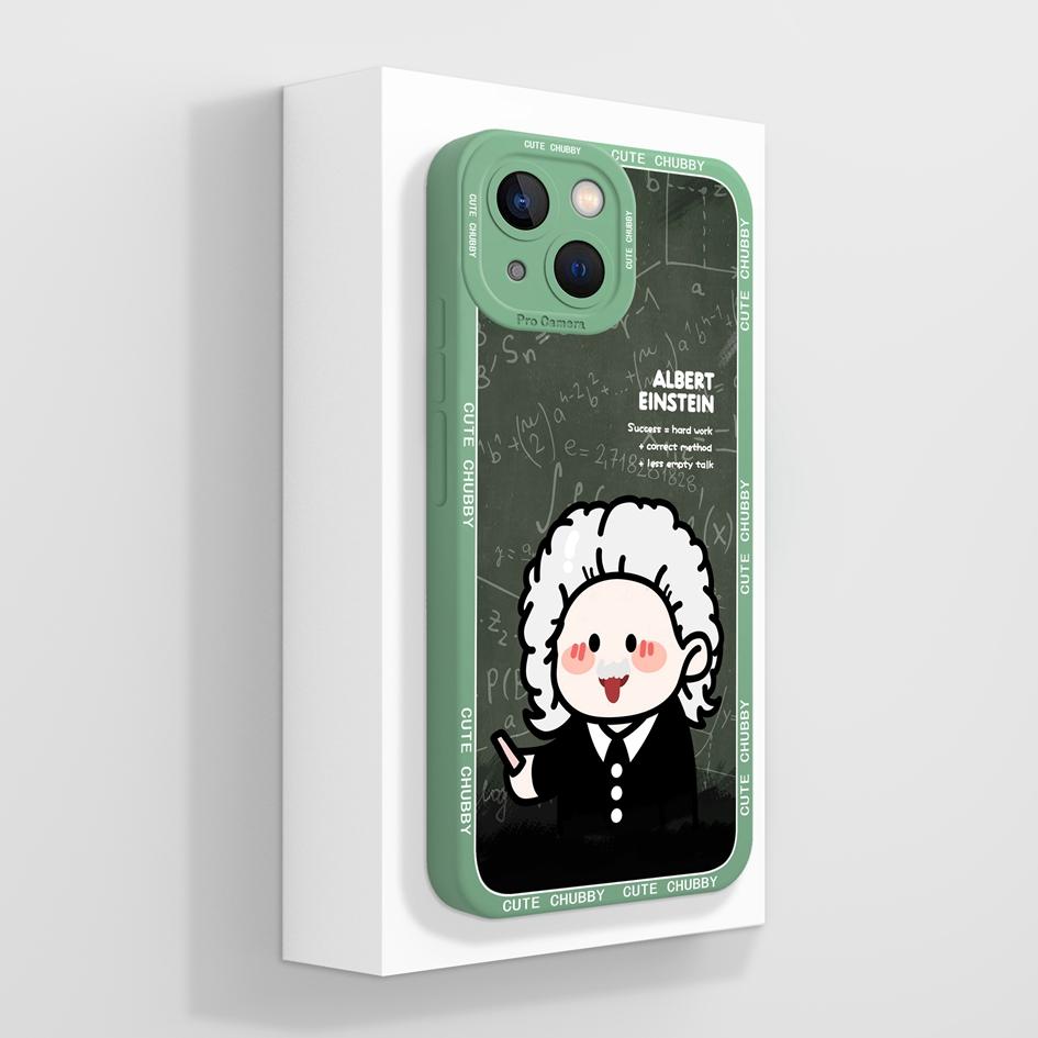 Smartphone Case For iPhone 13 14 15 16e Pro Max Mini Plus Lazy Kitten Pretty Flowers Pattern Liquid Silicone Shockproof Advanced Shell For iPhone Capa