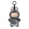 Cute Rabbit Plush Doll Vinyl Keychain Pendant