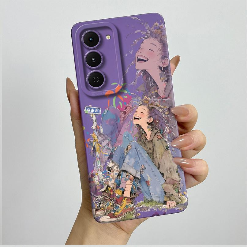 Casing For Tecno Spark 40 Pro 40Pro+ Plus 4G Aesthetic Flowers Phone Case Slim Liquid Silicone Anti Drop Protection Soft Cover