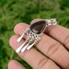 Daughters Day Deal Sterling Silver Natural Smoky Quartz Birthday Pendant Jewelry