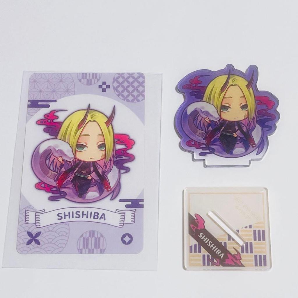 [USED] Sakamoto Days Can Badge/File/Namco Bonus Card Acrylic Stand/Kura Sushi/Kamigami Kai