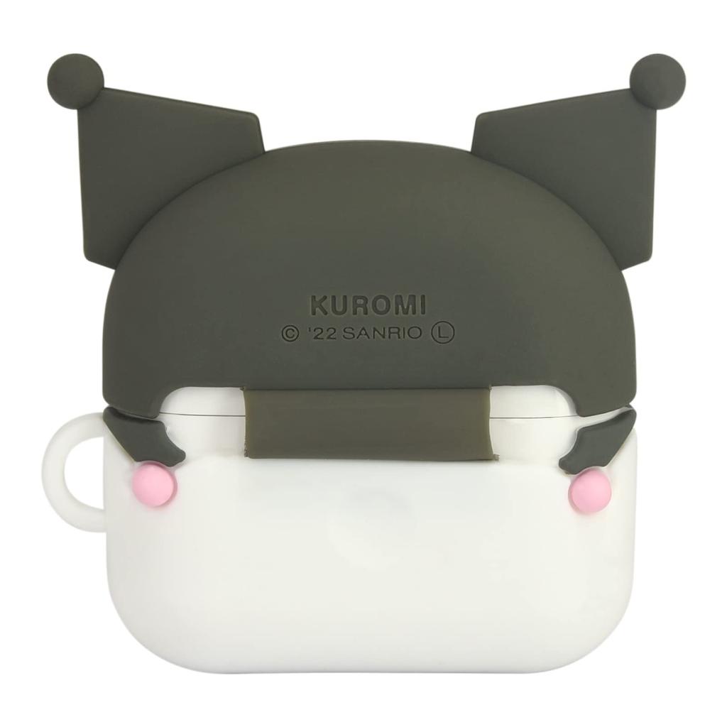 Gourmandies Sanrio Characters AirPods Pro AirPods Pro Compatible Silicone Case Kuromi (2nd Generation) / SANG-274KU