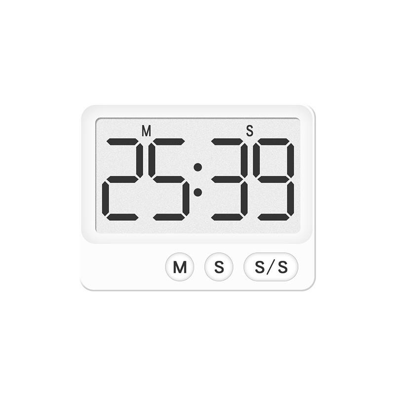 Large Screen Digital Timer Magnetic Timer Large Screen LCD Display Time Manager Kitchen Desktop Baking Timer Kitchen Gadgets