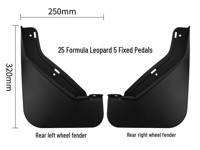 Kompatibler Kotflügel für BYD Formula Leopard 5 Tretauto