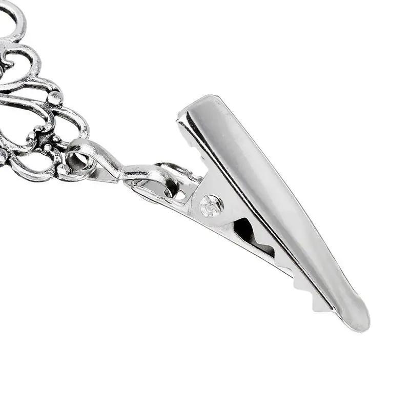 2025 Clip Brooch Sliver PinNew Cardigan Brooch Fasteners for Clothes Clothespins Scarf  Buckle Holder Women Dress Jewelry