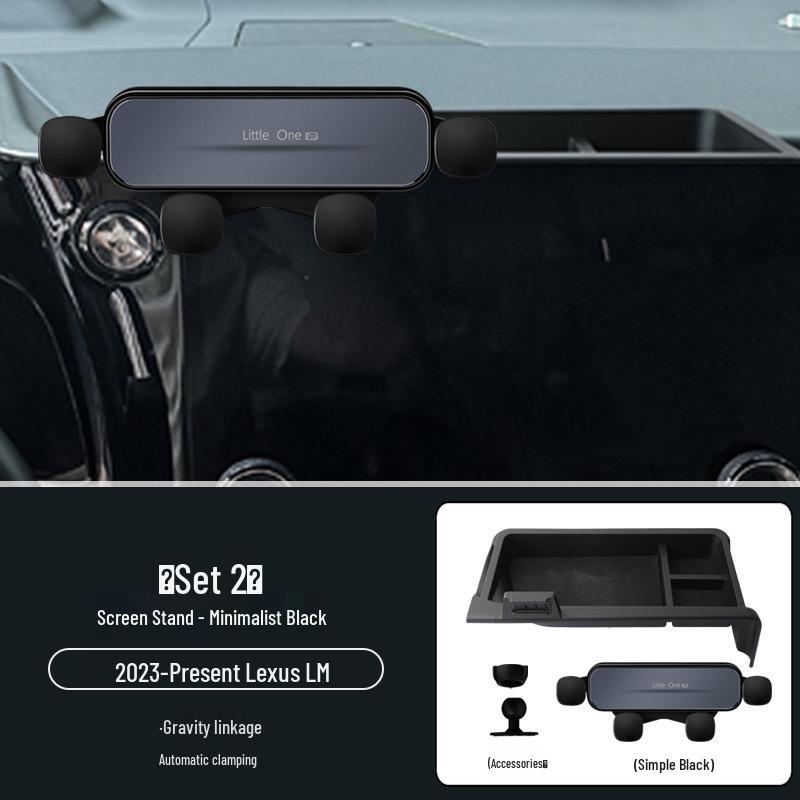 Dedicated Phone Holder with Storage for 2023+ Lexus LM Models