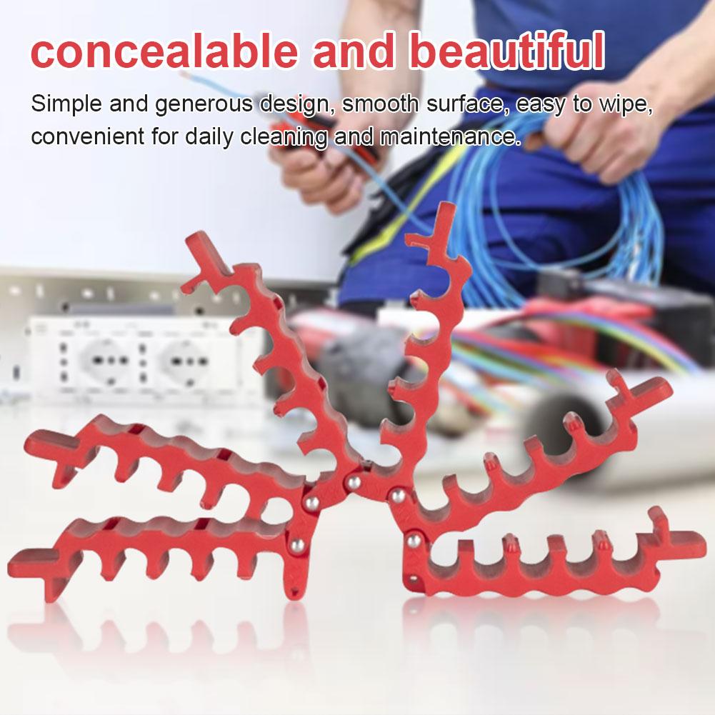 Cat 5 Cat 6 Network Cable Comb Machine Wire Harness Arrangement Tidy Tools for Computer Room Cable Fixer