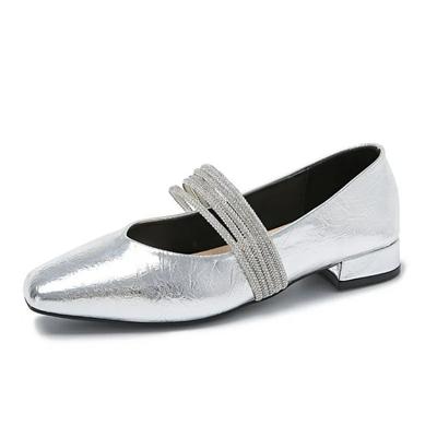 Modne Płaskie Buty Damskie Baleriny Okrągły Nosek Wsuwane Baletki Leniwe Mokasyny Damskie Casualowe Płaskie Buty designerskie buty 2024 buty mary jane