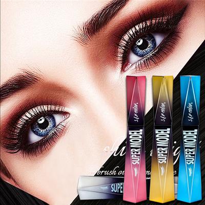 4 Mascara Waterproof Langanhaltende Mascara-Creme ohne Verschmieren