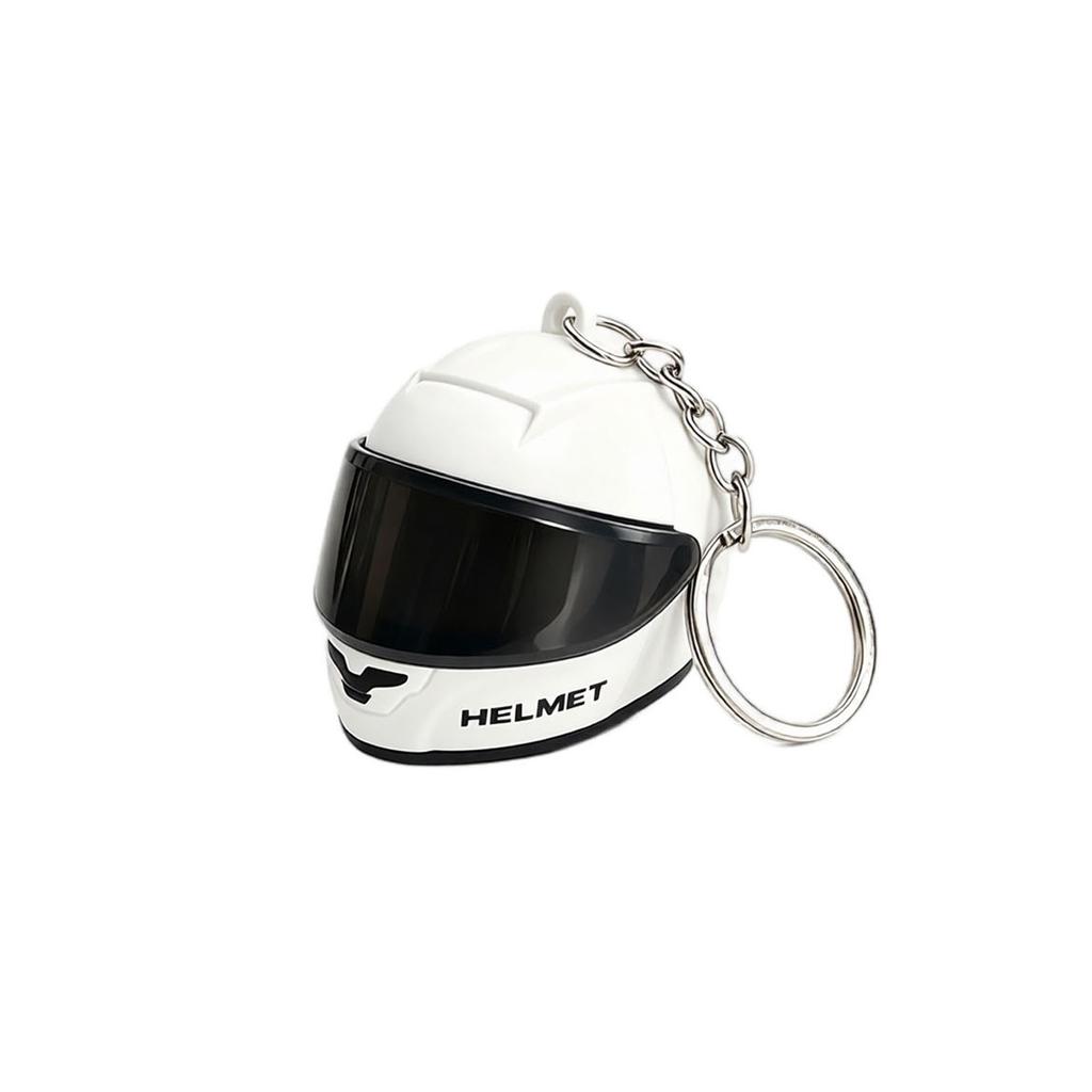 Klíčenka helma se světlem - Včetně 3 knoflíkových baterií