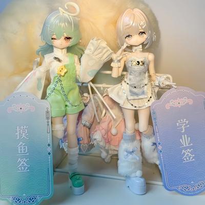 Come4free Minty Bjd The Fortune-Telling Sign Is Auspicious Series Action Movable Joint Kawaii Collectible Figurine 1/8 Ornament Kid Friendly