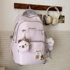 Schoolbag Korean version of the new high-value, fresh, sweet and cute kapibara backpack, high school students large-capacity backpack