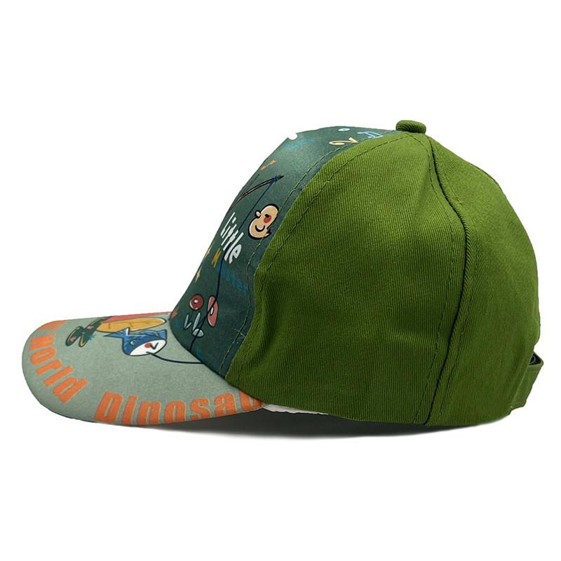Dinosaur Cartoon Kids Baseball Cap With Sun Protection For Summer Play And Outdoor Activities