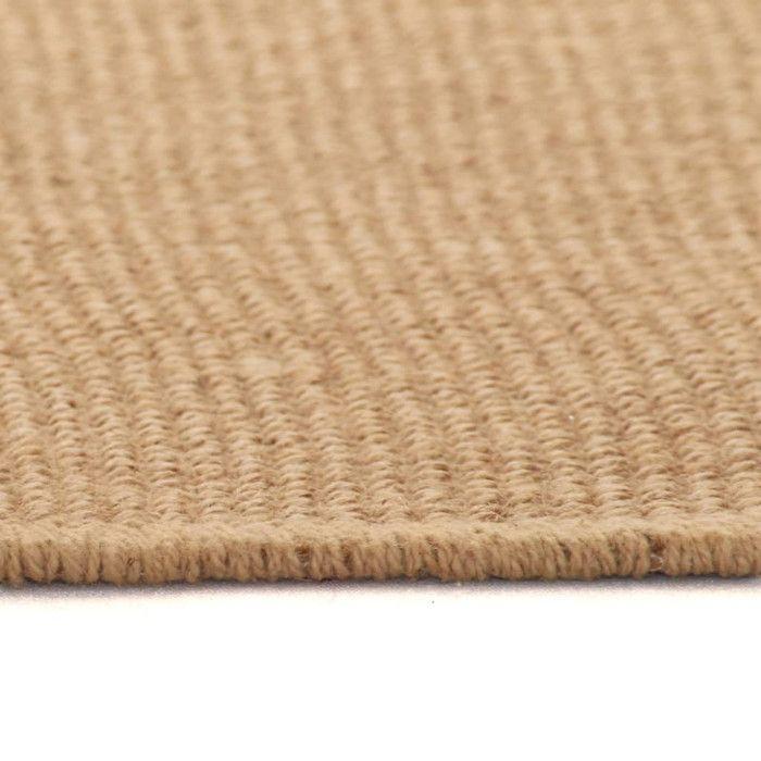 VidaXL Tapis en jute avec support en latex 140 x 200 cm Naturel