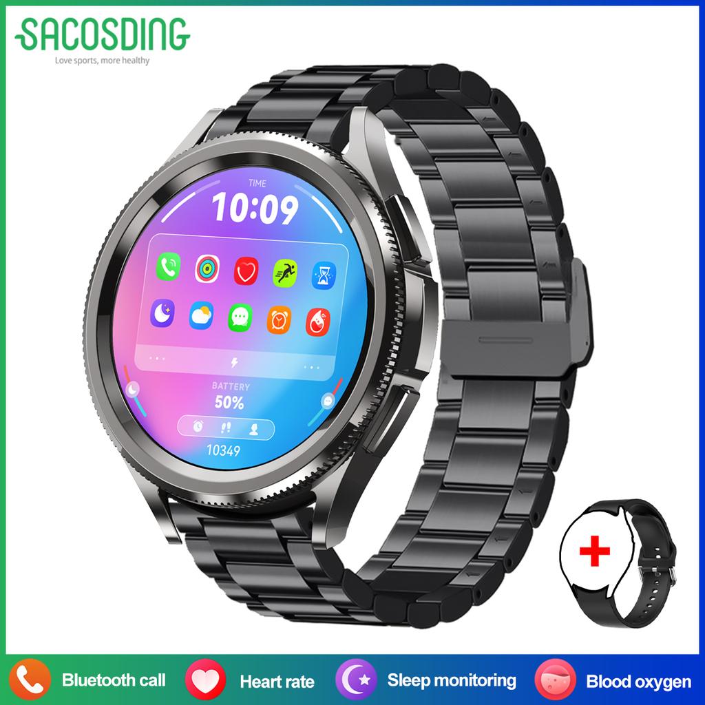 2025 Neu 1,46 Zoll 360*360 HD Auflösung Smartwatch Damen Herren Sport Fitness Gesundheit Wasserdicht Bluetooth Anruf Smartwatch