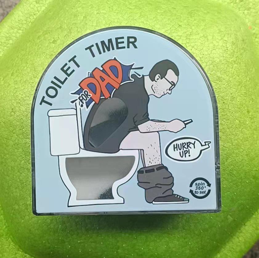 Cross-Border Hourglass Toilet Timer: 5-Minute Decompression & Pressure Relief Device