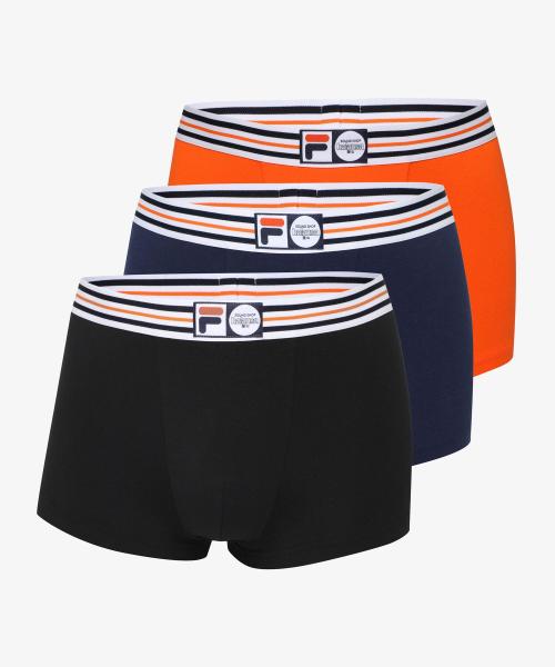 

[FILA] Boxer Briefs 3-Pack FI4DRH1141MBLK [Shipped from Korea] 100% Authentic Black - 095
