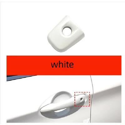 Left Front Door Outer Handle Cover Keyhole Lock Cylinder Cover Small Cap For NISSAN 2016-2021 Qashqai