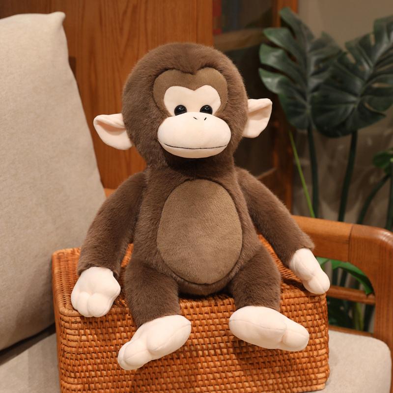 Berühmtes Baby Panchi Plüschtier Niedlicher Daumenaffe und Roter Orang-Utan Mama Weiche Puppe Stofftier Plüschtiere Schönes Geschenk