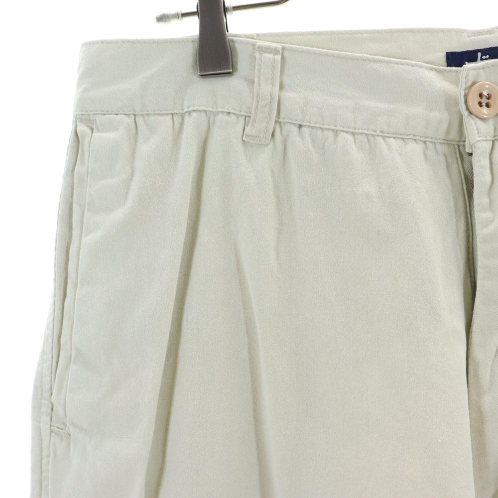 Stussy 90s Navy Blue Tag Old Shorts W32 Beige Men's Used