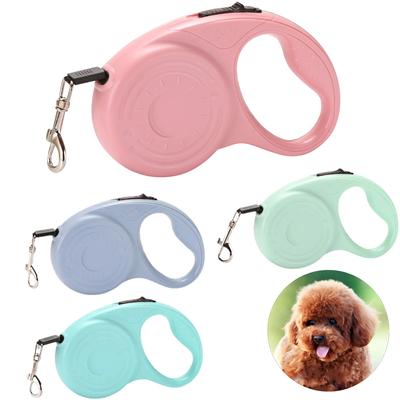 Laisse Rétractable pour Chien 3m 5m Pour Petits Moyens Grands Chiens Chats Extérieur Chiot Nylon Durable Corde Solide Yorkshire Carlin Fournitures pour Animaux de Compagnie