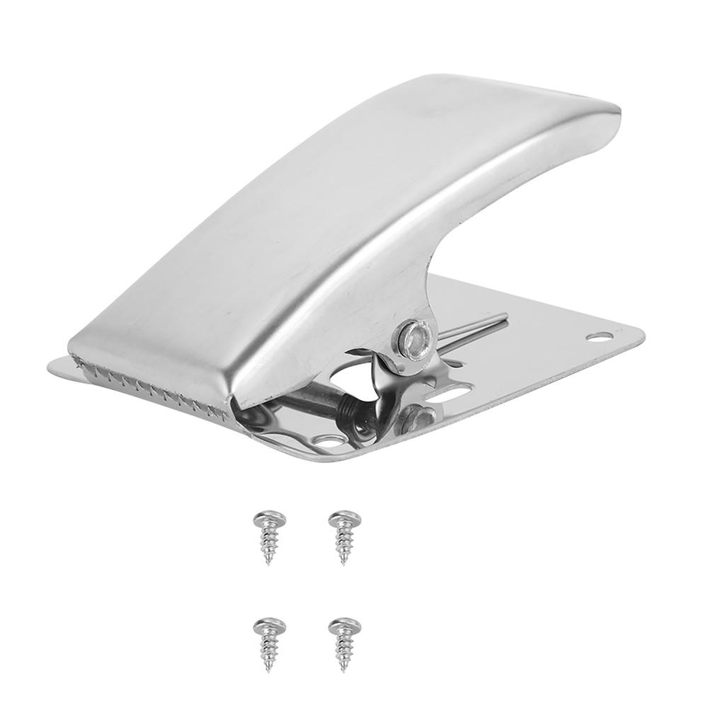 Stainless Steel Fish Fillet Clamp   Jaw Holds Fish Securely Spring-Loaded, Idl for Outdoor Camping Picnics or Home Use
