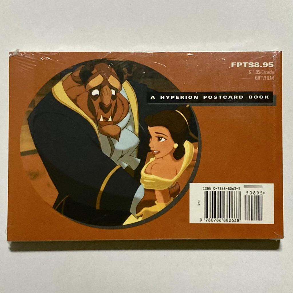 [USED] /Beauty and the Beast Postcard Book