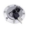 Steel Motorcycle Parts Motorbike Oil Tank Cap Motorcycle Gas Tank Cover Fuel Cap With 2 Keys