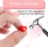 50Pcs Push Pins,  0.47 Inch Red Love Heart Pins Cute Thumb Tacks for Cork Board Plastic Push Pin.