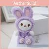 Adorable Plush Keychain Cute Rabbit And Bear Designs Perfect For Diy Gifts And Accessories