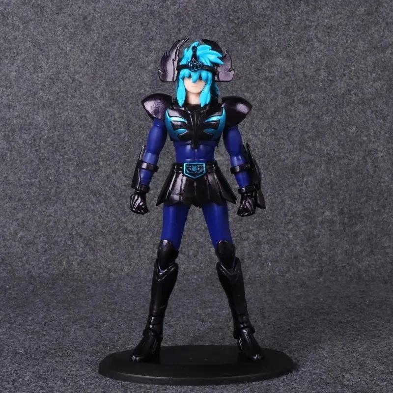 19CM Japanese Anime Saint Seiya Figure Phoenix Ikki Hyoga Seiya Shiryu Standing Figure Toy PVC Box Figure Collection Decoration