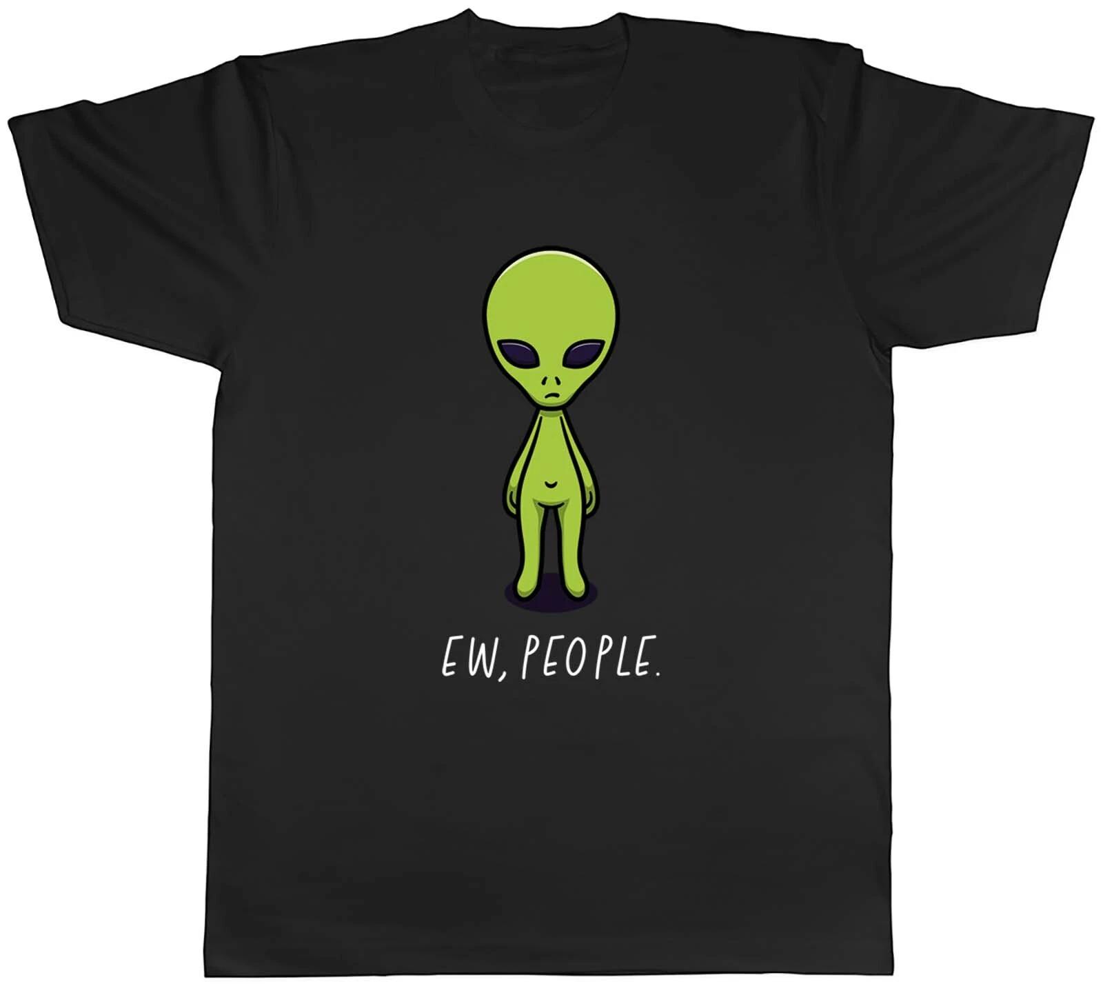 Ew People Alien Mens Unisex T-Shirt Tee Gift XXXL