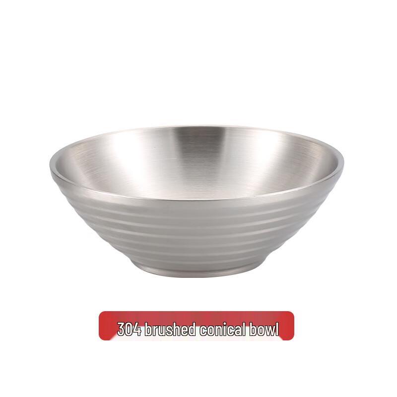 ZISIZ 304 Stainless Steel Ramen Bowl