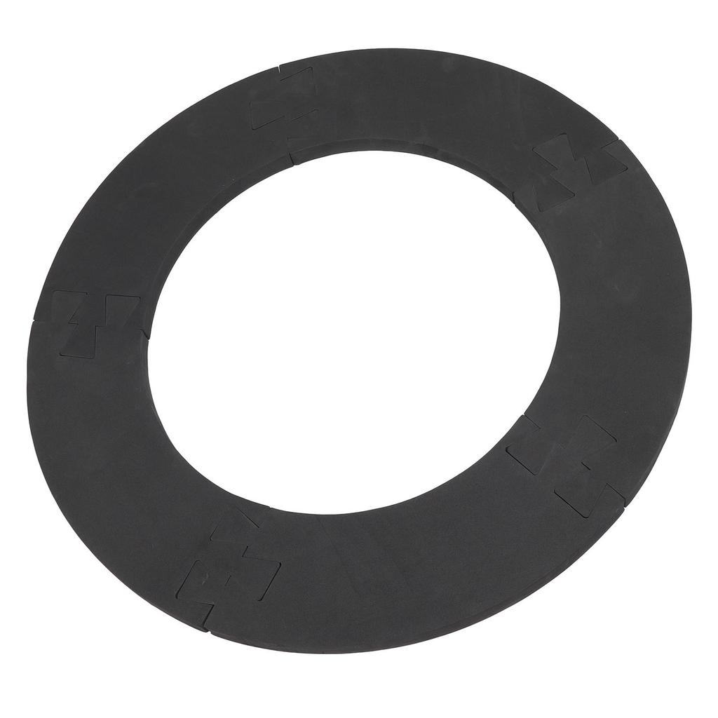 5 Pcs Dartboard Backboard Surround Easy Assembly Black EVA Spliced Dartboard Wall Protector for