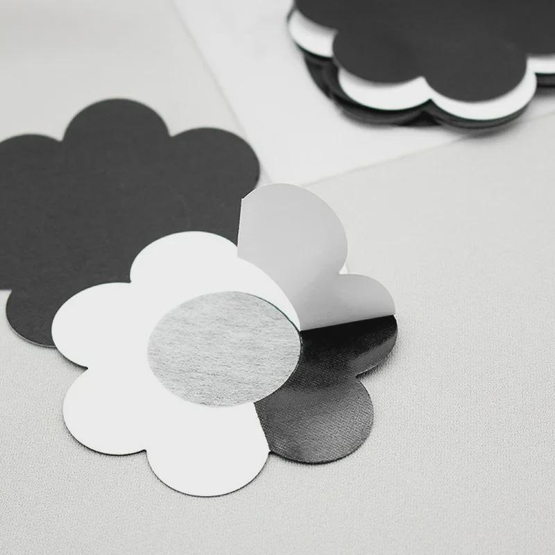 Unsichtbare Nippelaufkleber aus Seide - Ultradünn, Atmungsaktiv, Anti-Knubbel, Einweg-Brustabdeckungen