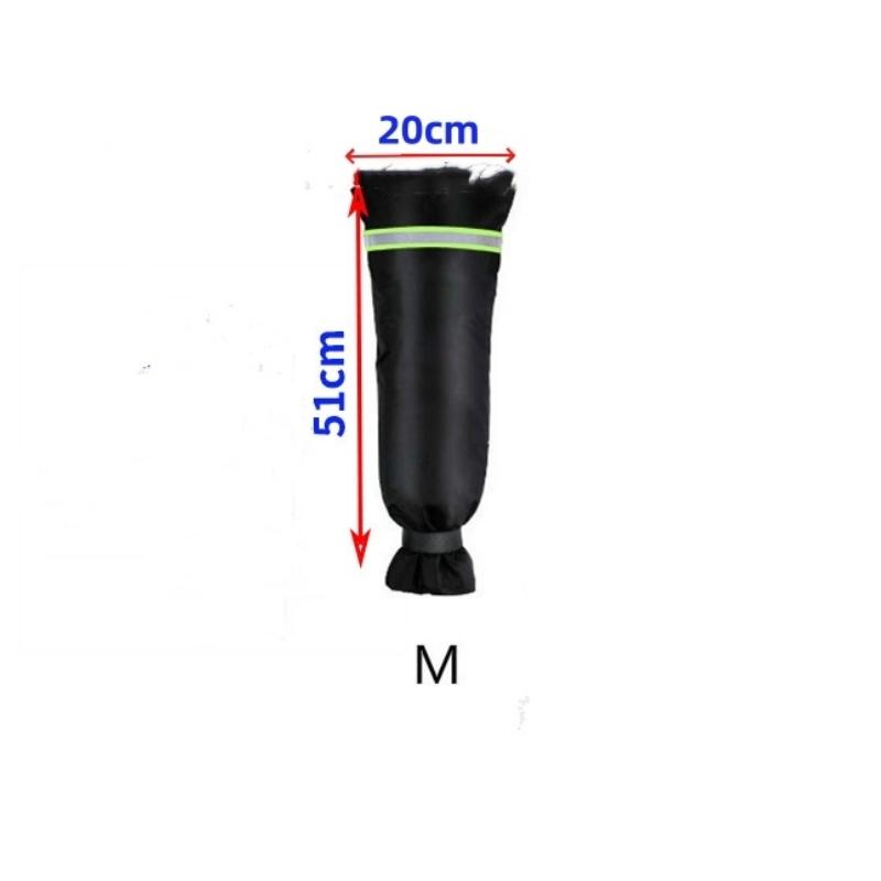 Winter Waterproof Outdoor Garden Tap Cover Frostproof Oxford Cloth Tap Protector Warm Reflective Tap Freeze Cover