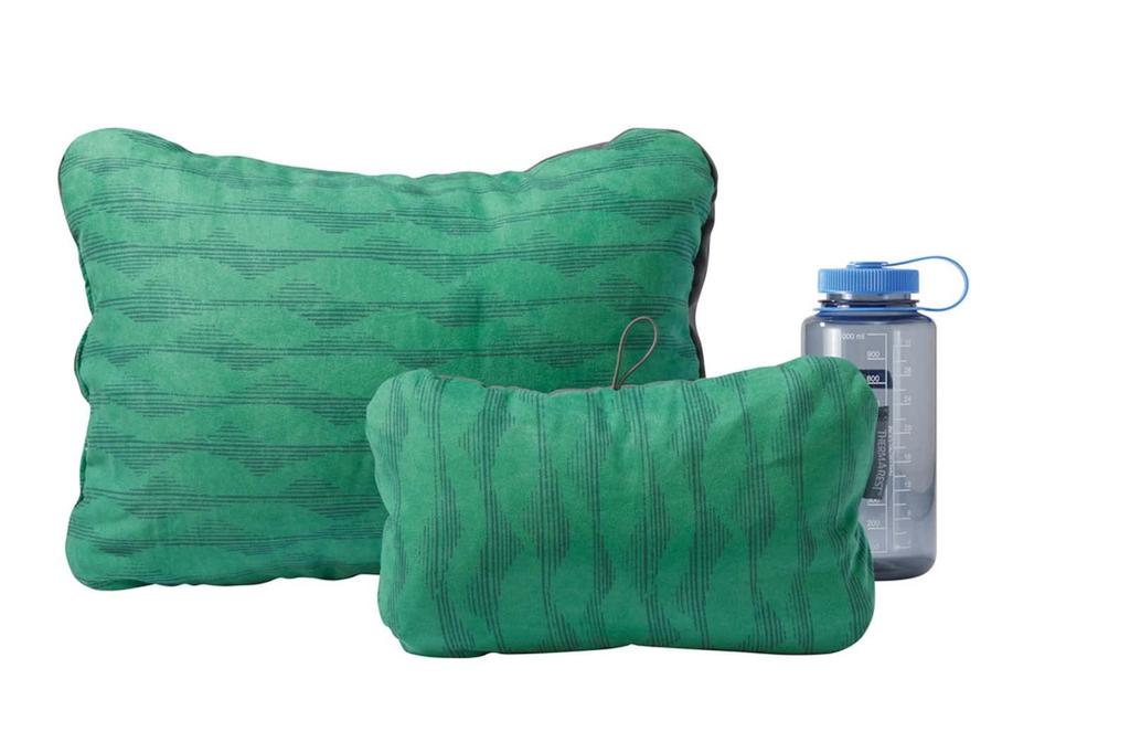THERMAREST Compressible Pillow Green for Camping and Outdoors Japanese 30236 Cinch, Mountain, Small, [Official Product]
