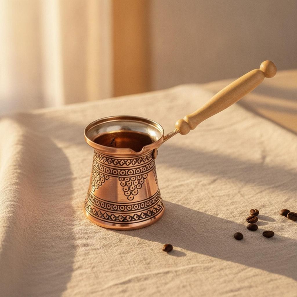 Türkische Kaffeekanne Herdplatte Cezve Ergonomisch für Zuhause Cafe