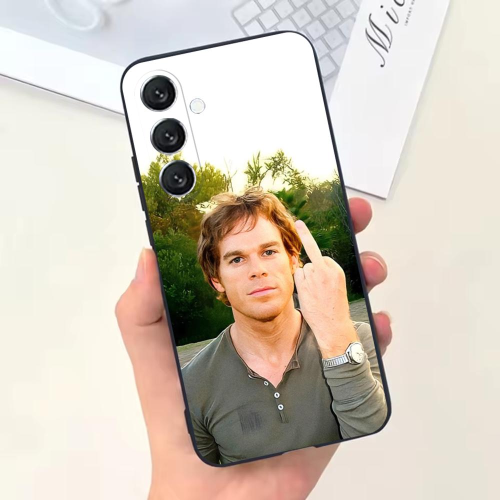 D-Dexter Morgan Phone Case For Samsung Galaxy A13,A21s,A22,A31,A32,A52,A53,A71,A80,Soft Black Shell