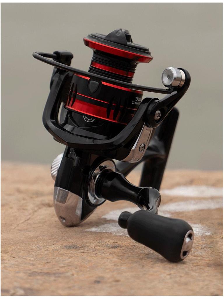 De Ququan All-Metal Gapless Spinning Fishing Reel for Saltwater