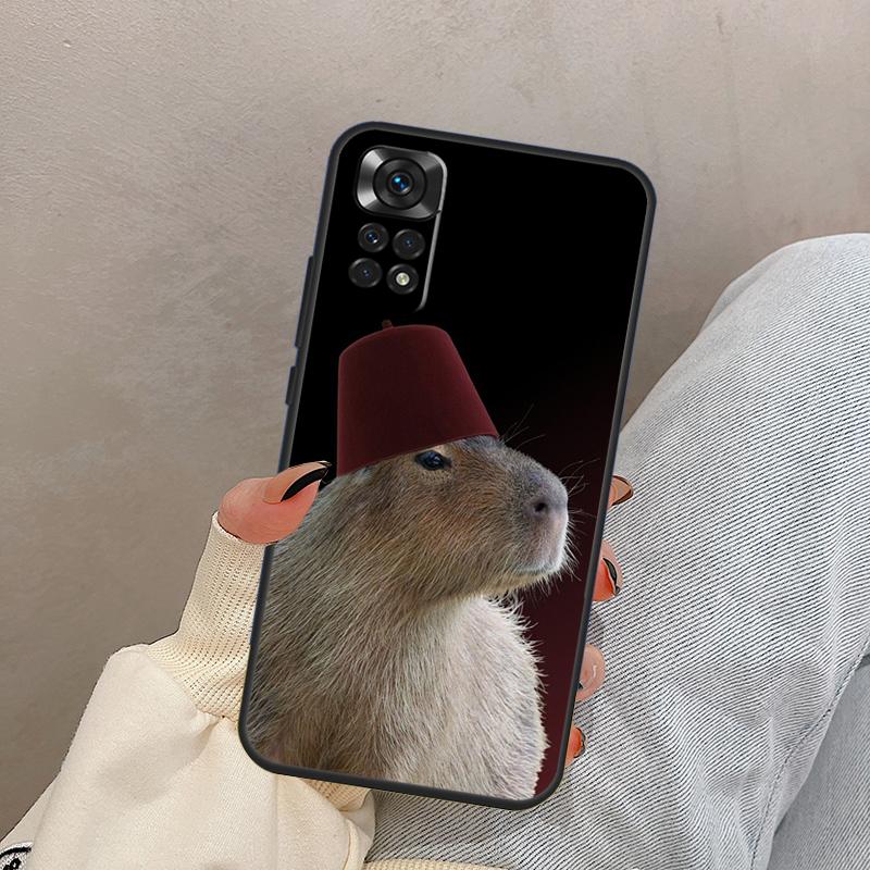 

Funny Capybara Case For Xiaomi Redmi Note 12 Pro 8 9 10 11 Pro Note 11S 9S 10S 9A 9C 9T 10C 12C Cover Redmi Note 12 Pro 4G