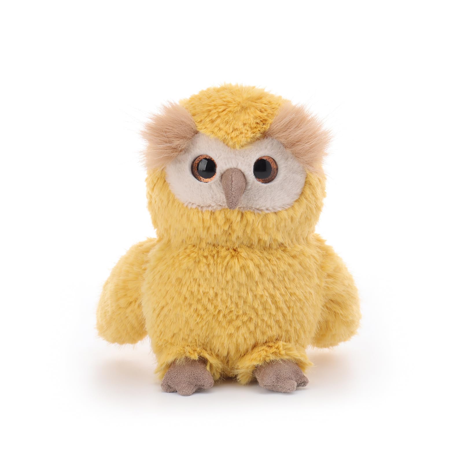 

Apricot Lamb Clever Owl Plush Toy for Kids, Soft and Cute, Fluffy Clever Owl for Girls and Boys, 18cm