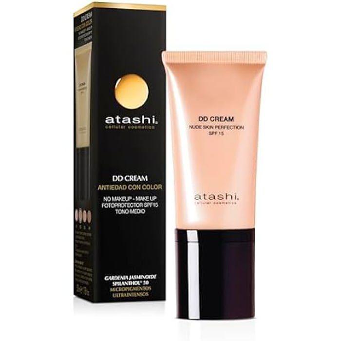 Crème DD Anti-Age - Atashi - 50 ml - Sans Parabène - Pour Tous Types de Peau - Effet Liftant